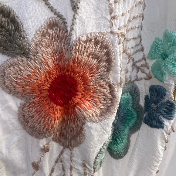 Johnny Was Fiero Embroidered Dress Size Small - Picture 10 of 17